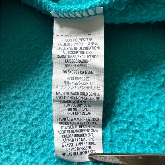 Old Navy : fleece mock neck zip up jacket - Picture 7 of 10